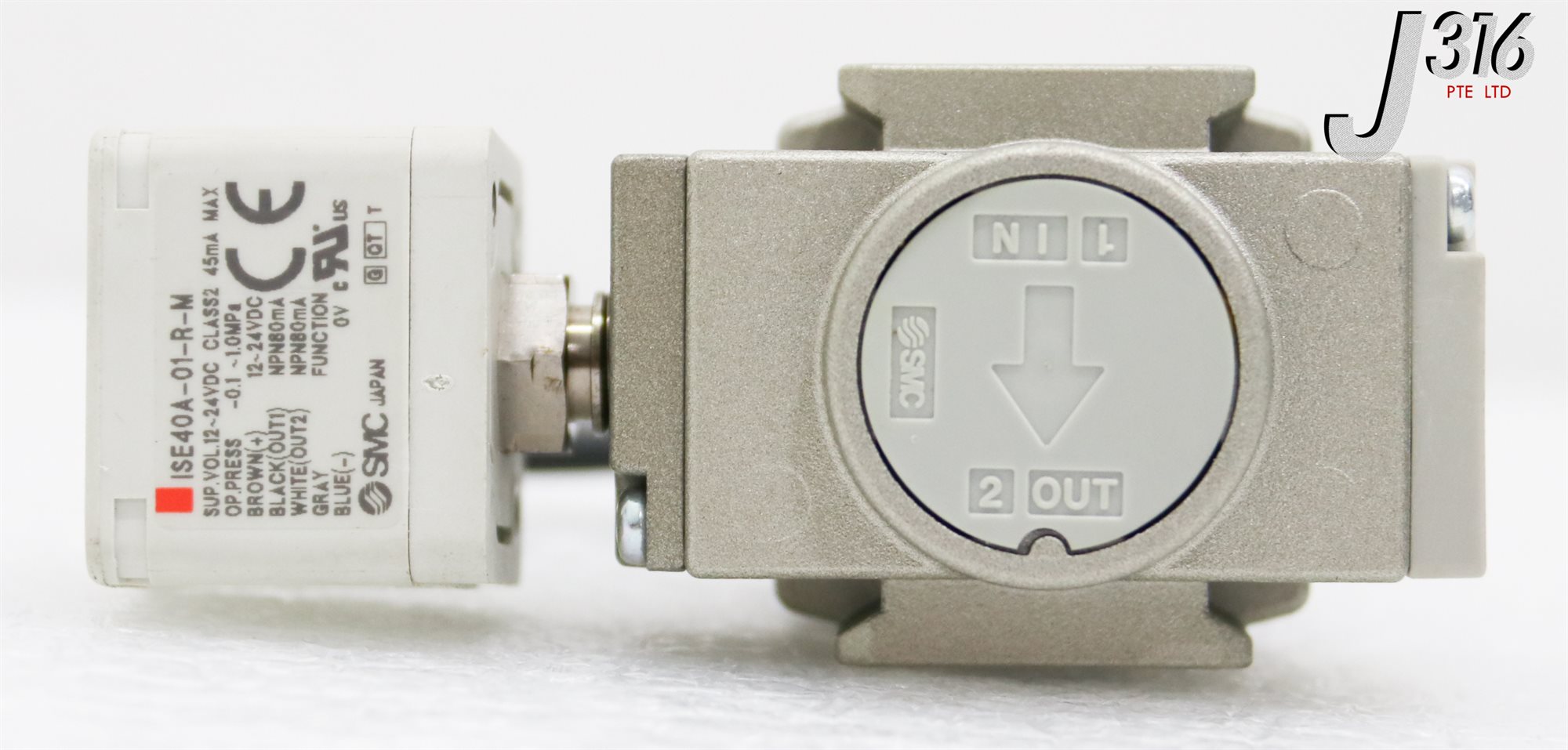 【as】 34447 SMC PRESSURE REGULATOR SPL W/ ISE40A-01-R-M AR20-02 | eBay